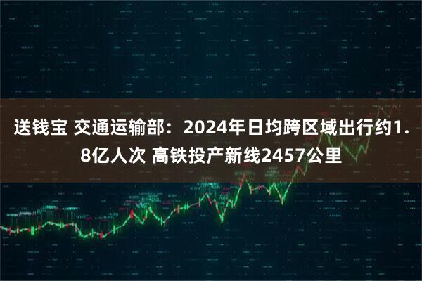 送钱宝 交通运输部：2024年日均跨区域出行约1.8亿人次 高铁投产新线2457公里